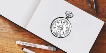 Pocket Watch Drawing