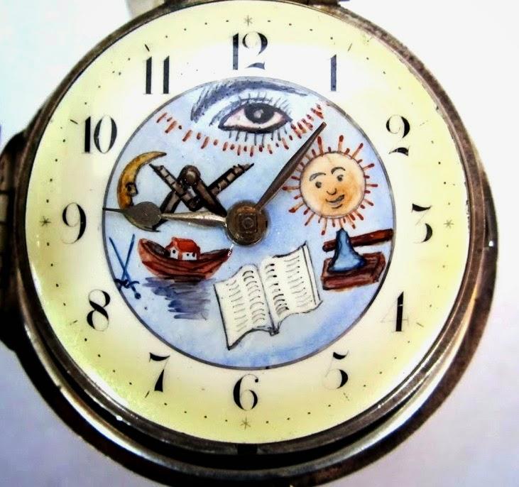 Masonic pocket online watch