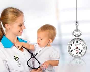 Nurse Watch - Animal Design Lapel Watch - Pocket Watch Net