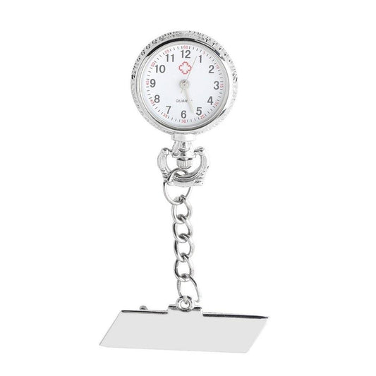 Nurse Watch - Stainless Steel Belt Pin Watch