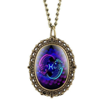 Pendant Watch - Astro Zodiac - Pocket Watch Net