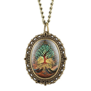 Quartz Pendant Watch  - 4 Seasons - Pocket Watch Net