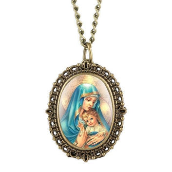 Quartz Pendant Watch - Holy Child - Pocket Watch Net