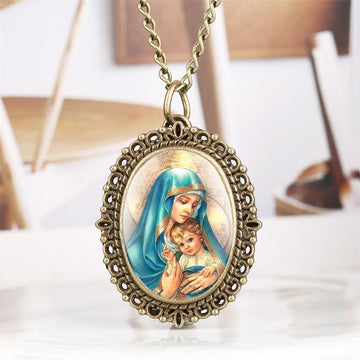 Quartz Pendant Watch - Holy Child - Pocket Watch Net