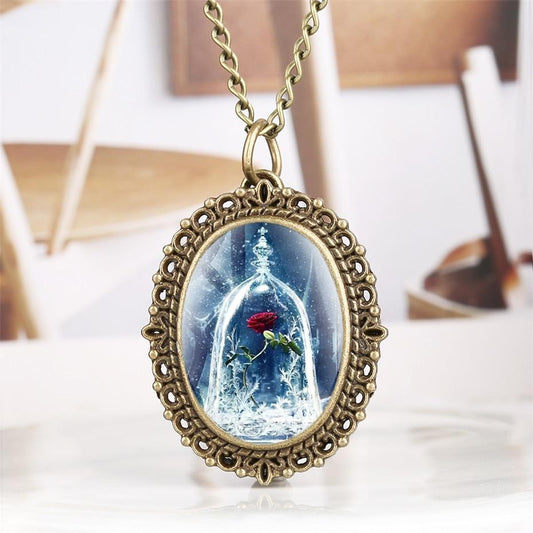 Quartz Pendant Watch - Wedding Globe - Pocket Watch Net
