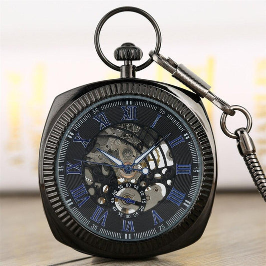 Square Mechanical Pocket Watch - B Squared