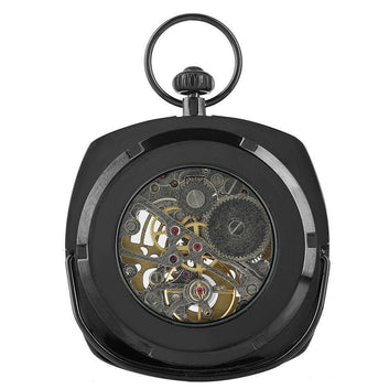 Square Mechanical Pocket Watch - B Squared