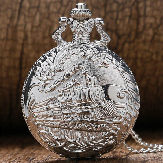 Steampunk Quartz Full Hunter Pocket Watch - Bolsteam - Pocket Watch Net