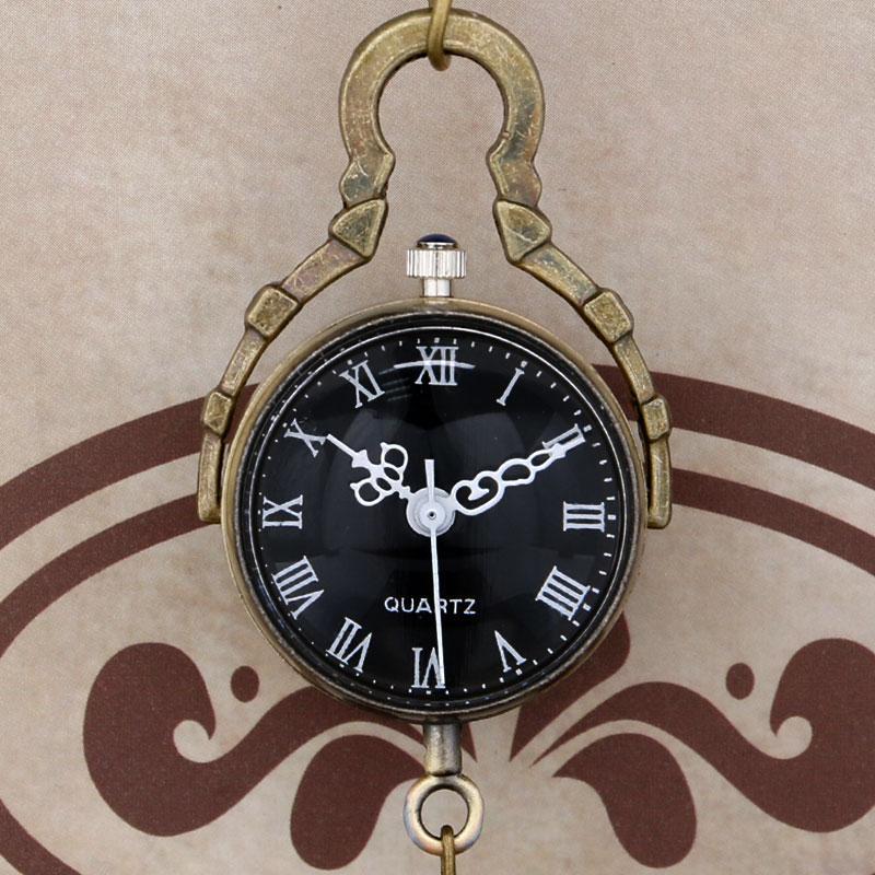 Steampunk Quartz Pendant Watch - Fish Eye - Pocket Watch Net
