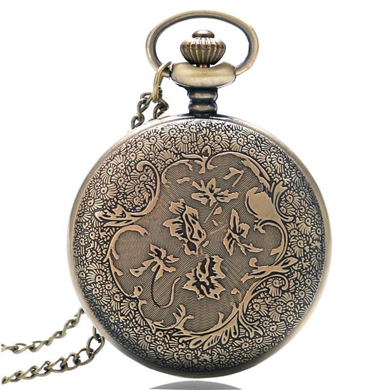 Steampunk Quartz Pocket Watch - Black Beard - Pocket Watch Net