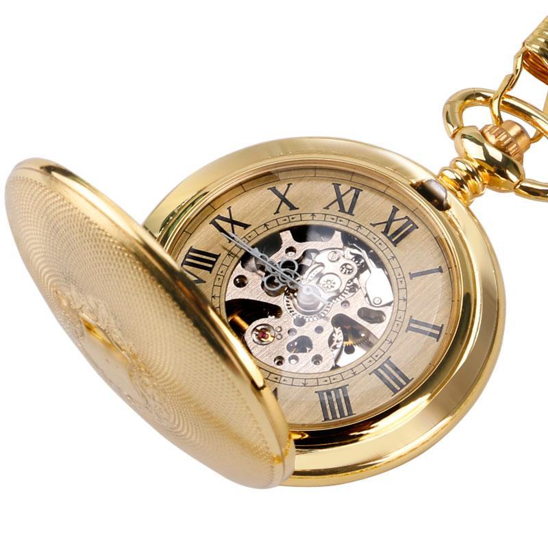 Vintage Automatic Full Hunter Pocket Watch - Royal London - Pocket Watch Net