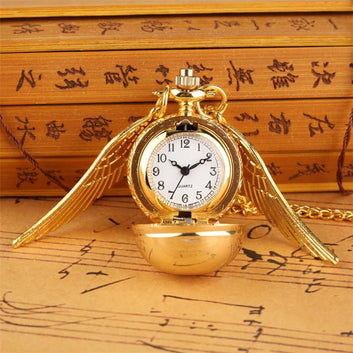 Women Quartz Pendant Watch  - Golden Snitch