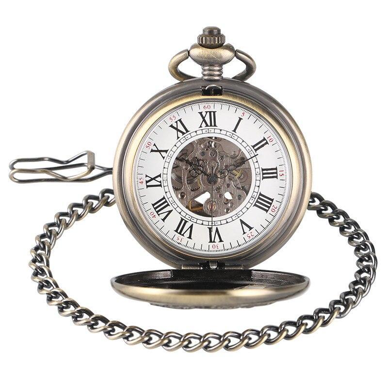 Bronze Automatic Full Hunter Pocket Watch - Asian Chimera - Pocket Watch Net