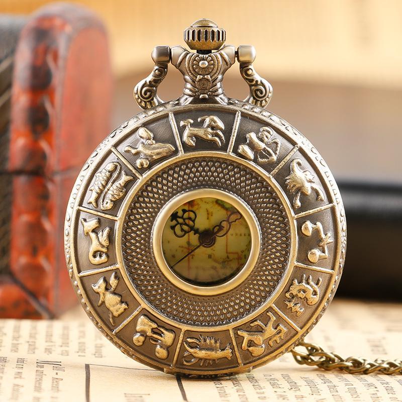 Bronze Half Hunter Quart Pocket Watch - Ridoo - Pocket Watch Net