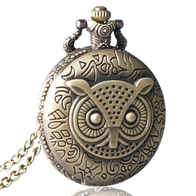 Bronze Quartz Full Hunter Pocket Watch - Minerva - Pocket Watch Net