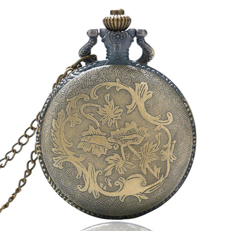 Bronze Steampunk Quartz Full Hunter - Big Ben - Pocket Watch Net