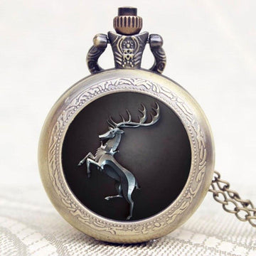 Full Hunter Modern Pocket Watch - Ice Woods - Pocket Watch Net