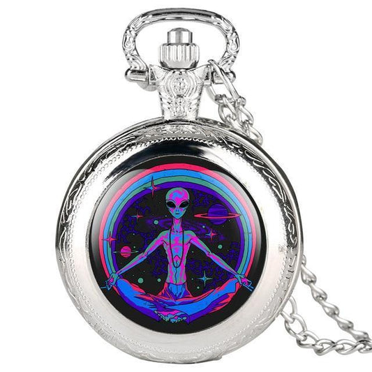 Modern Full Hunter Quartz Pocket Watch - Visitor - Pocket Watch Net