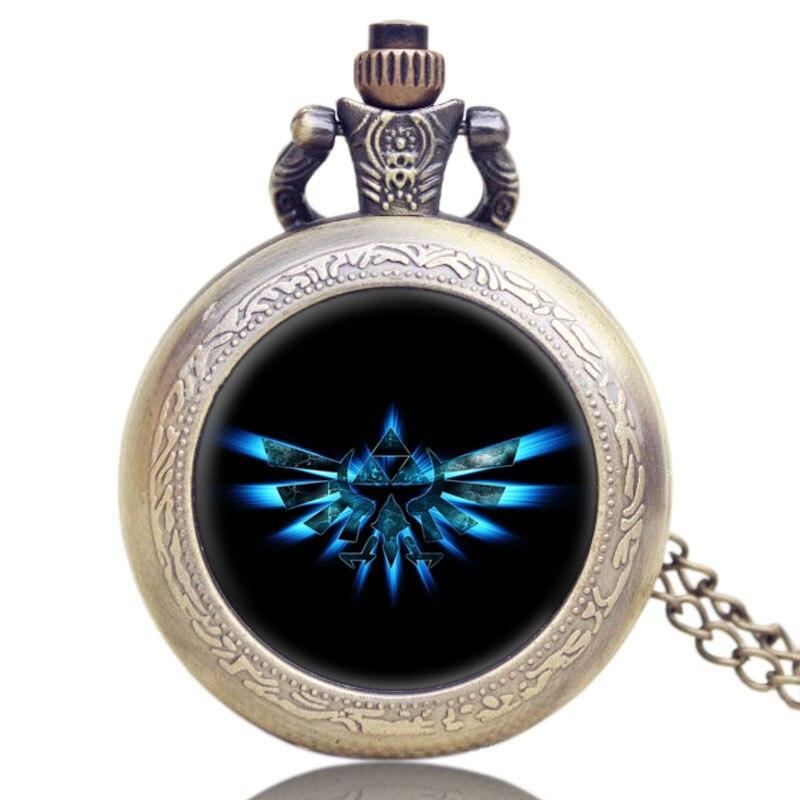 Modern Quartz Full Hunter Pocket Watch - Cosmic Dragonfly - Pocket Watch Net