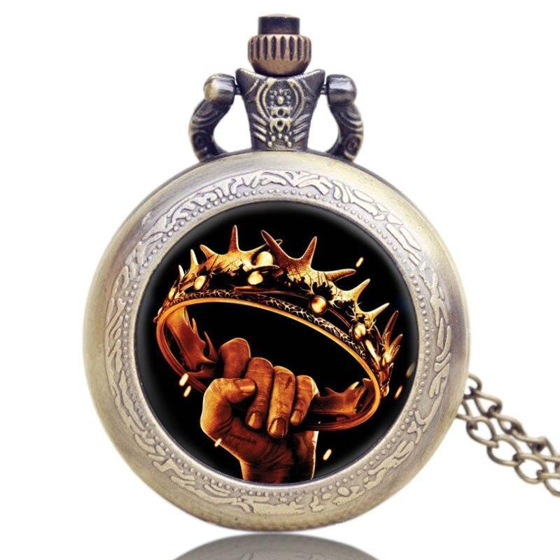 Modern Quartz Full Hunter Pocket Watch - Seizure of power - Pocket Watch Net