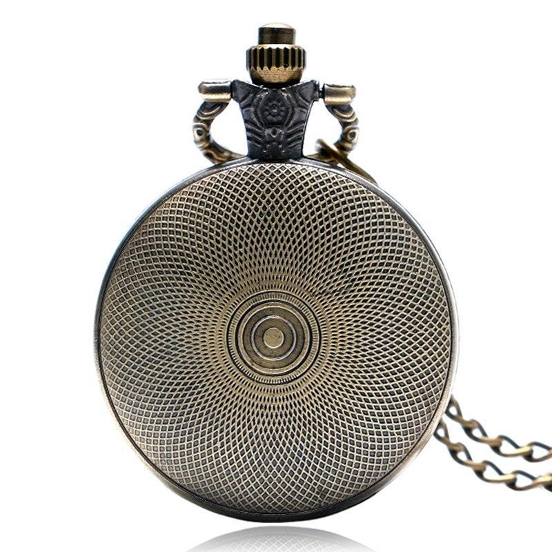 Modern Quartz Full Hunter Pocket Watch - U.S Marshal - Pocket Watch Net