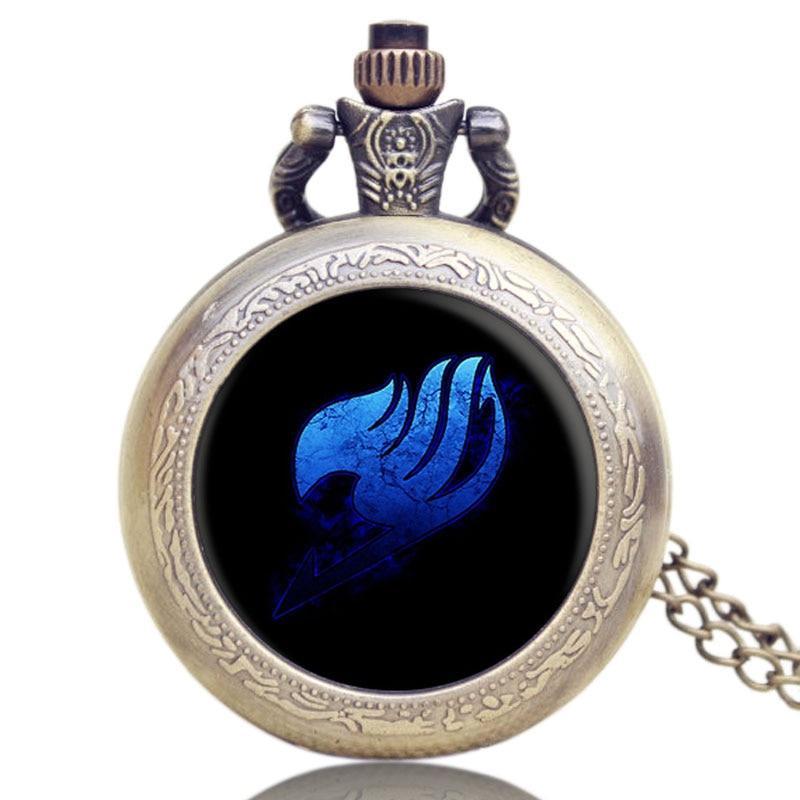 Modern Quartz Full Hunter Pocket Watch  - Will-O'-The-Wisp - Pocket Watch Net