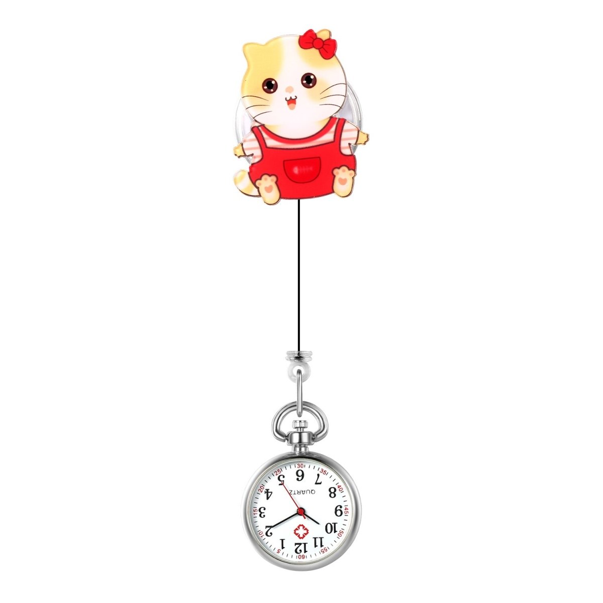 Nurse Watch - Animal Design Lapel Watch - Pocket Watch Net