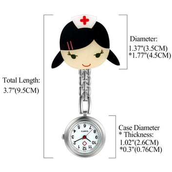 Nurse Watch - Doctor Pin Watch - Pocket Watch Net