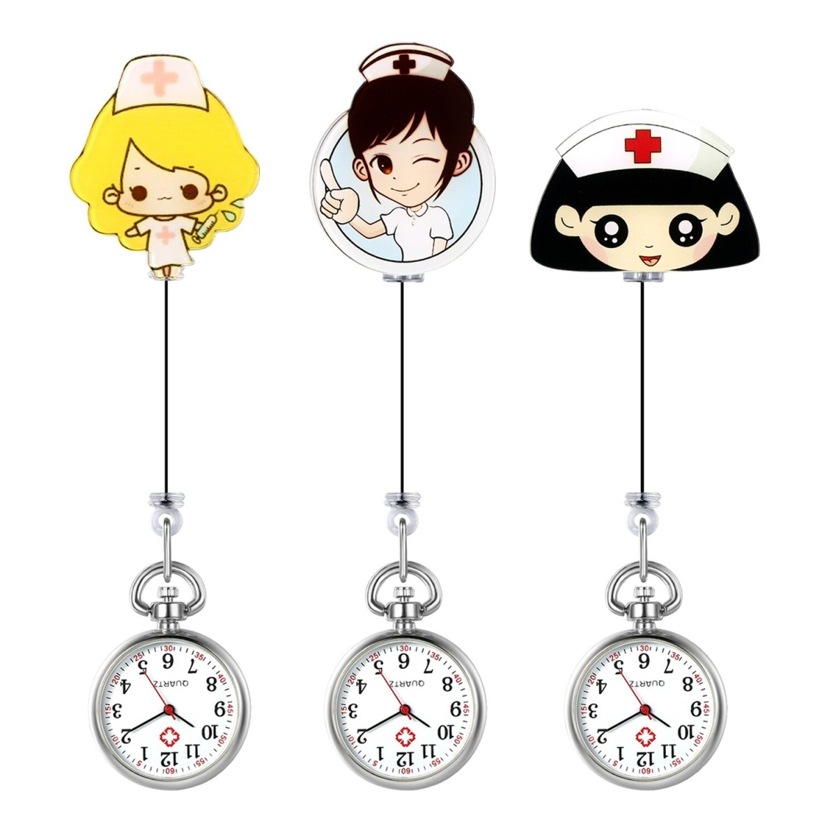 Nurse Watch - Lovely Manga Nurses - Pocket Watch Net