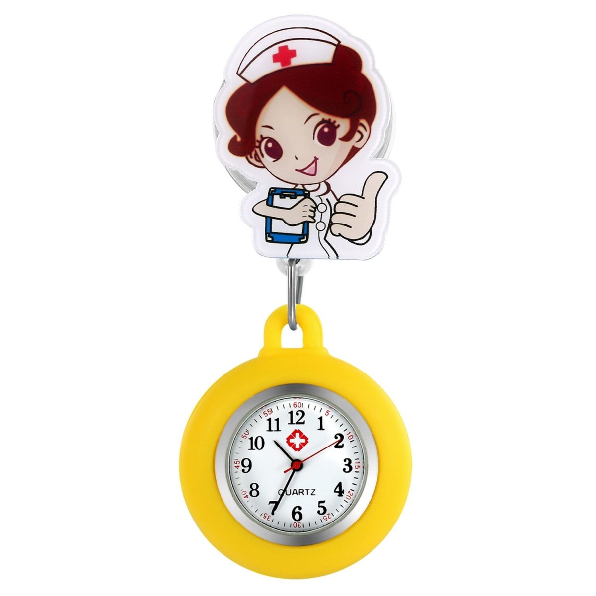 Nurse Watch - Manga Doctor Pin Watch - Pocket Watch Net