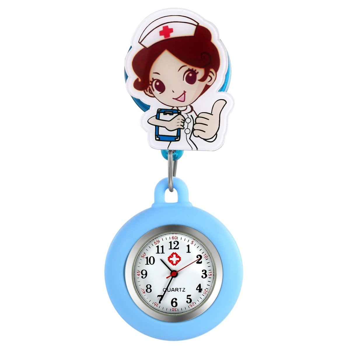 Nurse Watch - Manga Doctor Pin Watch - Pocket Watch Net