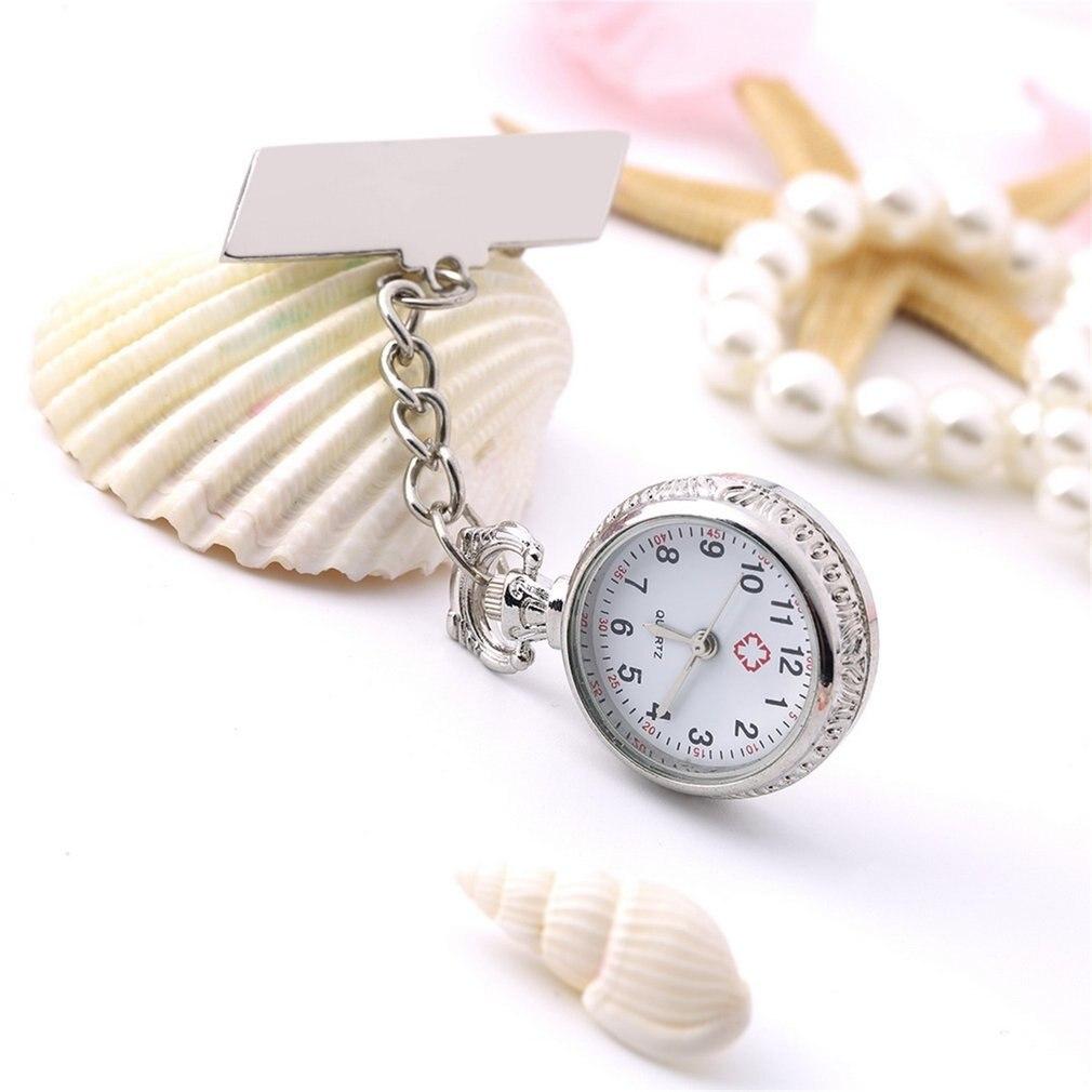 Nurse Watch - Stainless Steel Belt Pin Watch - Pocket Watch Net