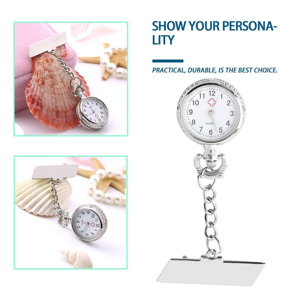 Nurse Watch - Stainless Steel Belt Pin Watch - Pocket Watch Net