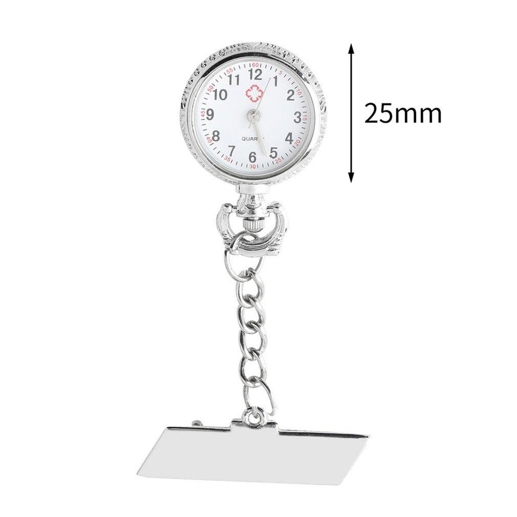 Nurse Watch - Stainless Steel Belt Pin Watch - Pocket Watch Net