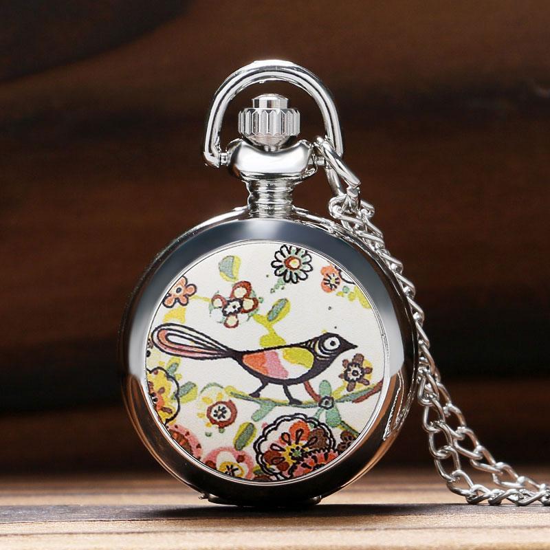 Pendant Watch - Charming Bird - Pocket Watch Net