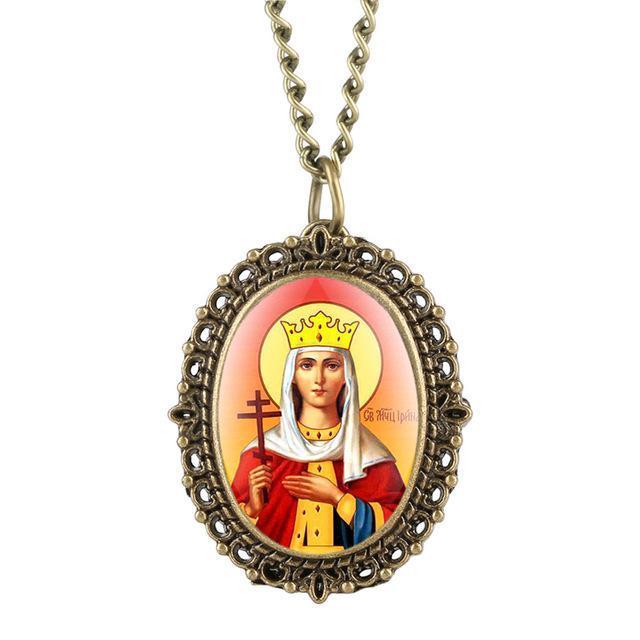 Pendant Watch - Holy Mary - Pocket Watch Net