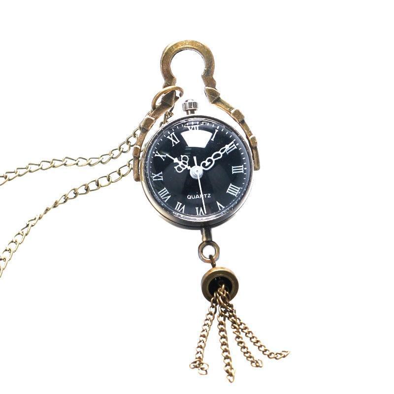 Steampunk Quartz Pendant Watch - Fish Eye - Pocket Watch Net