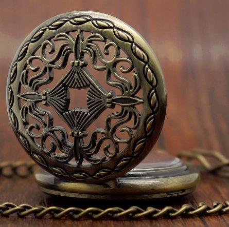 Vintage Bronze Mechanical Pocket Watch - Saladin - Pocket Watch Net