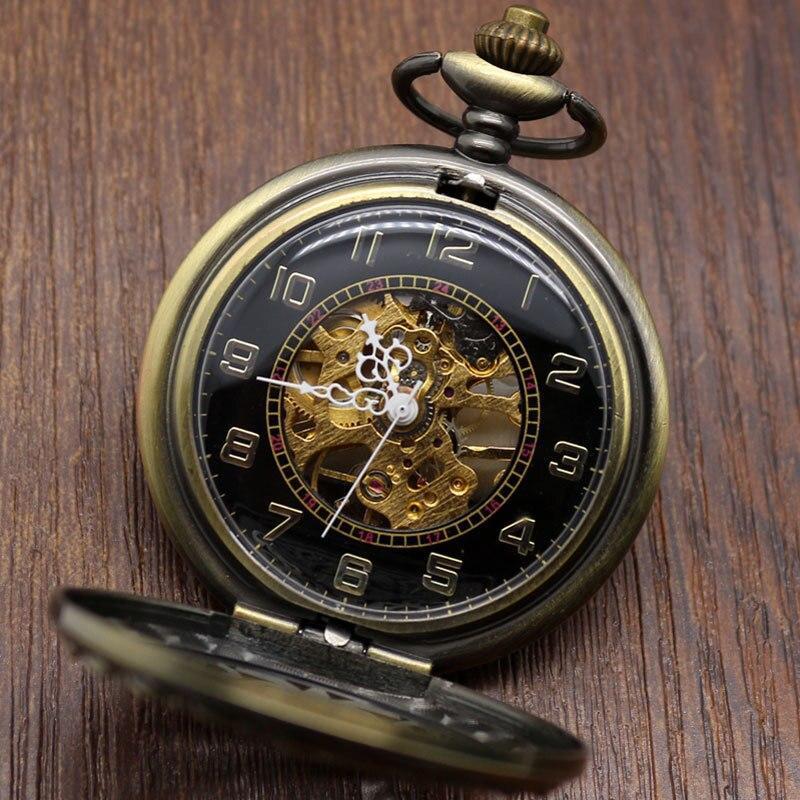Vintage Bronze Mechanical Pocket Watch - Saladin - Pocket Watch Net