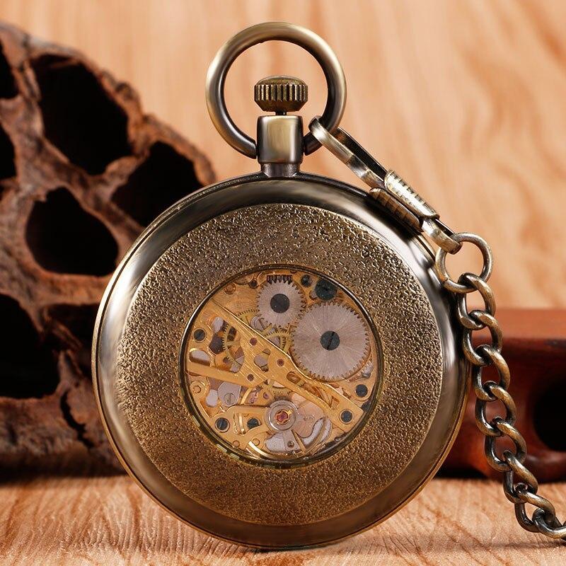 Vintage Mechanical Open Face Pocket Watch - Classic Jones - Pocket Watch Net