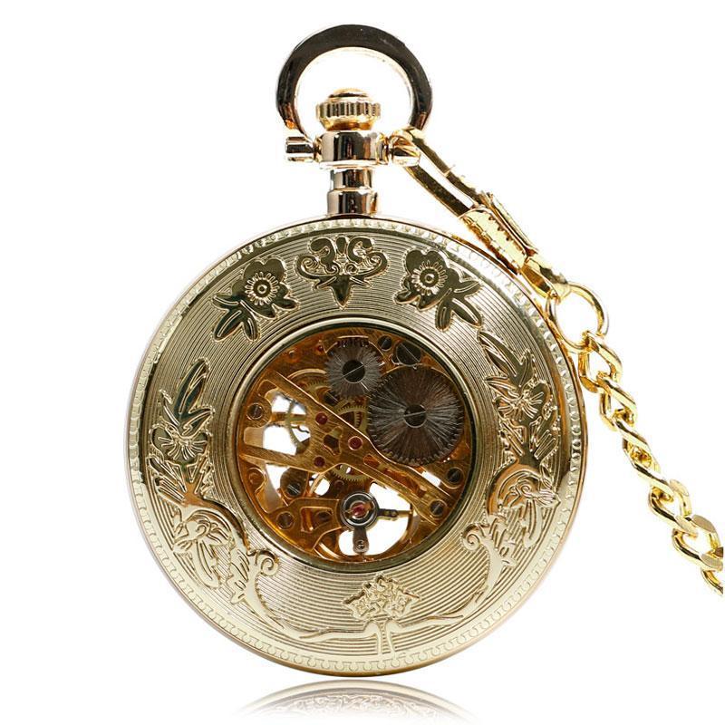 Vintage Mechanical Open Face Pocket Watch - Spector - Pocket Watch Net