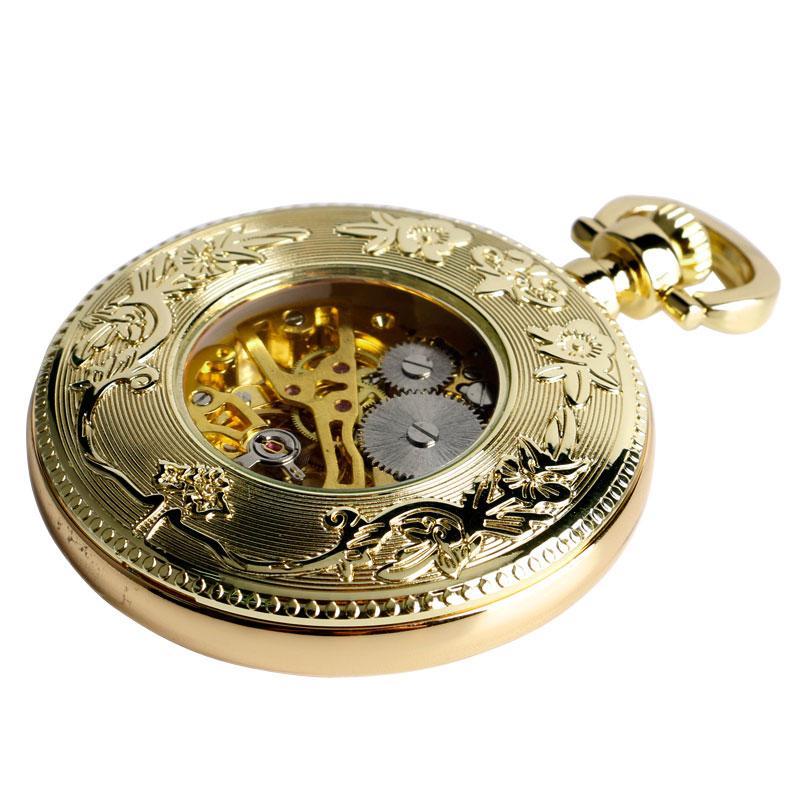 Vintage Mechanical Open Face Pocket Watch - Spector - Pocket Watch Net