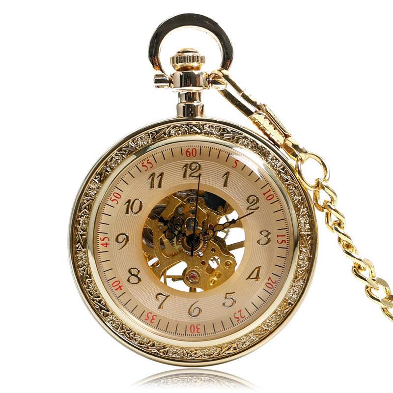 Vintage Mechanical Open Face Pocket Watch - Spector - Pocket Watch Net