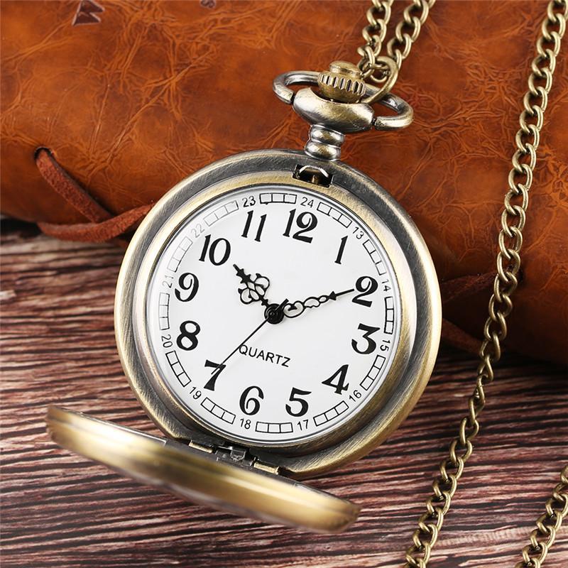 Women's Quartz Full Hunter Pocket Watch - Mandala - Pocket Watch Net