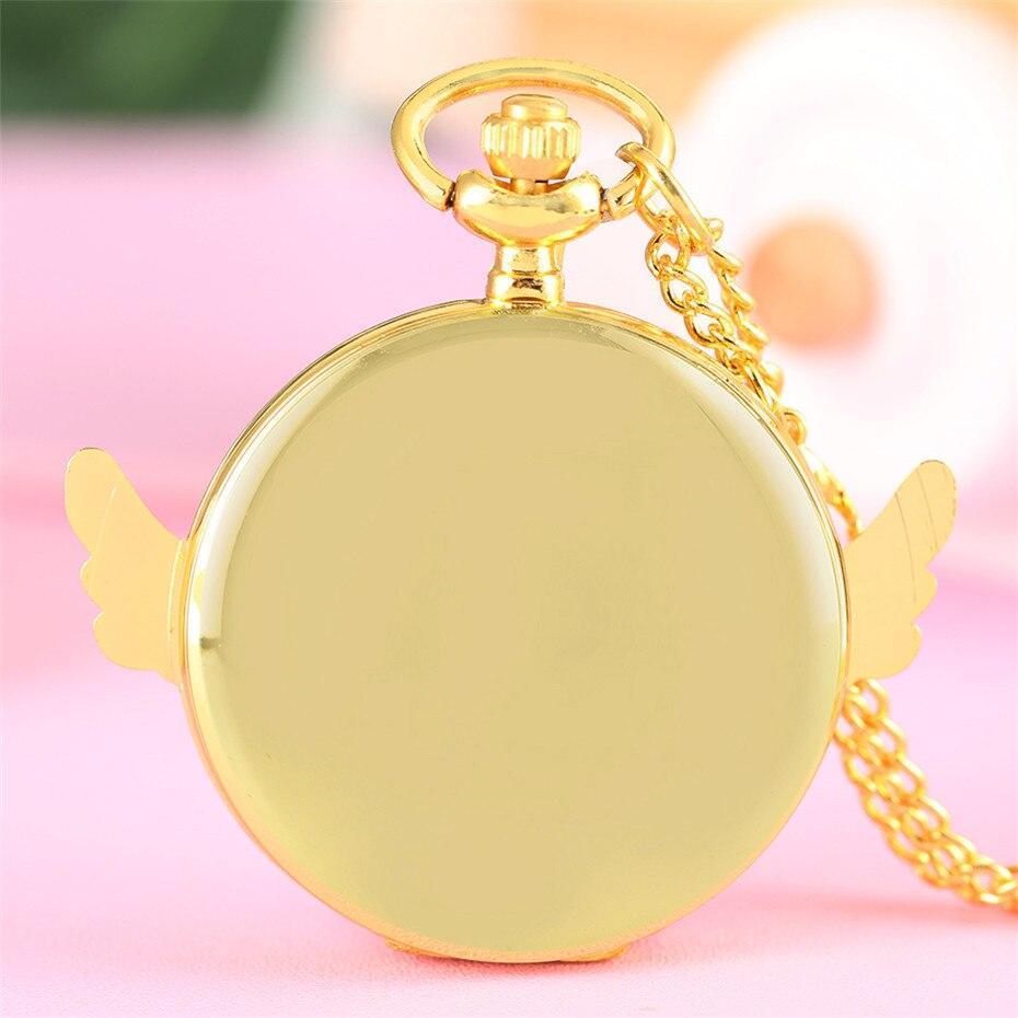 Women's Quartz Full Hunter Pocket Watch - Star Lova - Pocket Watch Net