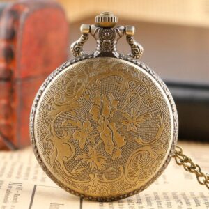 Bronze Half Hunter Quart Pocket Watch - Ridoo - Pocket Watch Net
