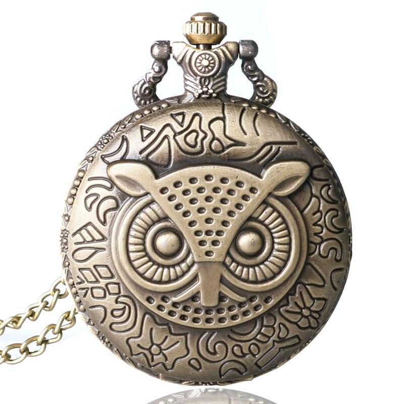 Bronze Quartz Full Hunter Pocket Watch - Minerva - Pocket Watch Net
