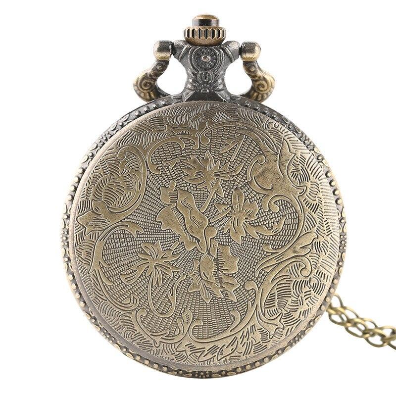 Bronze Quartz Pocket Watch - Raptor - Pocket Watch Net