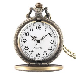 Bronze Quartz Pocket Watch - Raptor - Pocket Watch Net