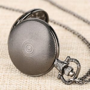 Modern Quartz Full Hunter Pocket Watch - Jesus Love - Pocket Watch Net